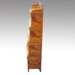 Edwardian satinwood waterfall bookcase - Image 2