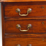 Edwardian small mahogany chest Now Sold - Image 5