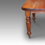 Edwardian walnut 8 seat dining table Now Sold - Image 4