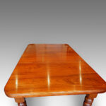 Edwardian walnut 8 seat dining table Now Sold - Image 9