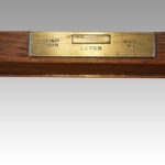 Edwardian walnut Maple & co pedestal desk - Image 5