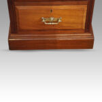 Edwardian walnut Maple & co pedestal desk - Image 7