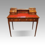 Edwardian walnut bon heur du jour