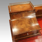 Edwardian walnut bon heur du jour - Image 10