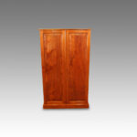Edwardian walnut cupboard