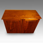 Edwardian walnut cupboard - Image 12