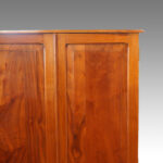 Edwardian walnut cupboard - Image 3