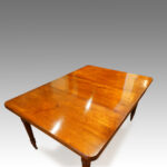 Edwardian walnut extending dining table NOW SOLD - Image 2
