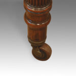 Edwardian walnut extending dining table NOW SOLD - Image 5