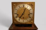 Edwardian walnut grandmother clock - Image 5