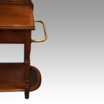 Edwardian walnut hallstand - Image 3