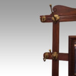 Edwardian walnut hallstand - Image 2