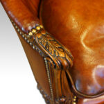 Edwardian walnut love seat - Image 13