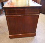 Edwardian Inlaid Mahogany Maple & Co Pedestal Desk - Image 6