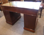Edwardian Inlaid Mahogany Maple & Co Pedestal Desk - Image 7