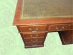 Edwardian Inlaid Mahogany Small Pedestal Desk NOW SOLD - Image 3