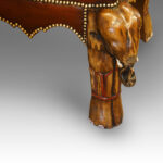 Elephant leather coffee stool - Image 3