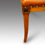 Mahogany tub shaped Desk Chair - Image 3