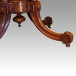 Fine Victorian burr walnut coffee table - Image 5
