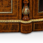 Magnificent Victorian inlaid walnut credenza - Image 15