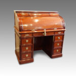 Antique  parquetry cylinder desk Now Sold