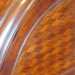 Antique  parquetry cylinder desk Now Sold - Image 3
