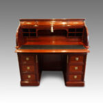 Antique  parquetry cylinder desk Now Sold - Image 6
