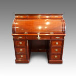 Antique  parquetry cylinder desk Now Sold - Image 2