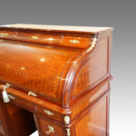 Antique  parquetry cylinder desk Now Sold - Image 5