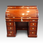 Antique  parquetry cylinder desk Now Sold - Image 10