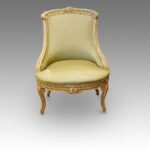 French decorated salon chair