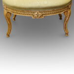 French decorated salon chair - Image 6