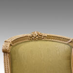 French decorated salon chair - Image 3