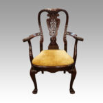 George I style set of 8 dining chairs - Image 2