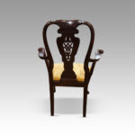 George I style set of 8 dining chairs - Image 3