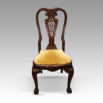George I style set of 8 dining chairs - Image 11