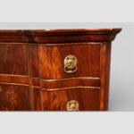 George I Style Mahogany Chest on Stand – Serpentine Front, Brass Handles - Image 4