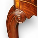 George I Style Mahogany Chest on Stand – Serpentine Front, Brass Handles - Image 2