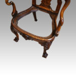George I style walnut armchair - Image 11