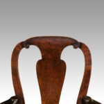 George I style walnut armchair - Image 8