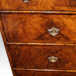 George I walnut chest - Image 9