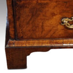 George I walnut chest of drawers - Image 10