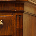 George II walnut chest on chest - Image 2