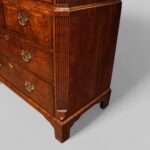 George I walnut chest on chest - Image 4