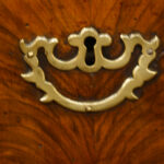 George II walnut chest on chest - Image 8