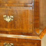 18thc. walnut chest on chest - Image 8