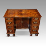 George I walnut kneehole