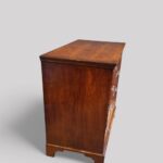 George II burr elm chest - Image 8