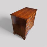 George II burr elm chest - Image 7