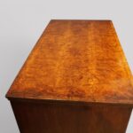 George II burr elm chest - Image 5